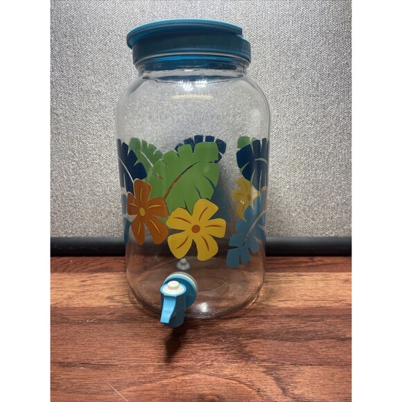 Anchor Hocking | Kitchen | Vintage Sun Tea Jar Ice Tea Jug Glass Gallon ...